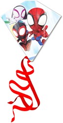 Eolo vlieger Spiderman kindervlieger met handvat en lijn