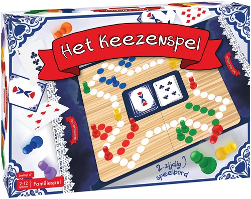 OSA Private Label bordspel Keezenspel deluxe dubbelzijdig strategie spel