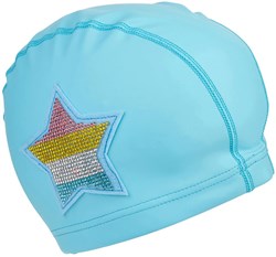 Bling2O badmuts voor kinderen - Lagoon Ster - siliconen zwemcap