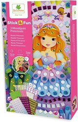Sycomore mozaïek speelgoed Princesses creatief knutselplezier 5+