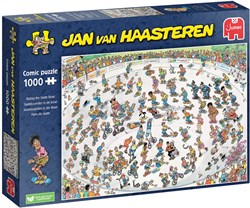 Jumbo legpuzzel Jan van Haasteren skateboarden 1000 stukjes cartoon