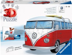Ravensburger 3D puzzel Volkswagen bus T1 bulli - 162 stukjes