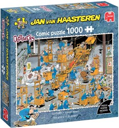 Jumbo legpuzzel Jan van Haasteren Oldtimers 1000 stukjes cartoon