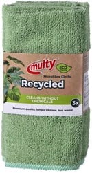 Multy gerecyclede microvezeldoeken 3 stuks ECO