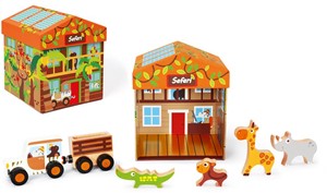 Scratch Preschool Speeldoos Safari 2 In 1 Een Jeep Met Aanhangwagen En 4 Wilde Dieren scratch kopen in de aanbieding Scratch Preschool Speeldoos Safari 2 In 1 Een Jeep Met Aanhangwagen En 4 Wilde Dieren scratch kopen in de aanbieding