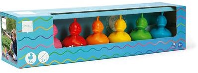 SCRATCH Set Van 6 Kermiseendjes - Regenboog-3