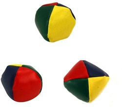 Alert jongleerballen speelgoed set 3 stuks kleurrijk voor kinderen