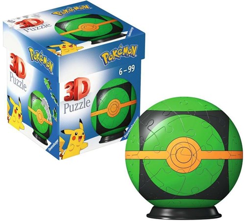 Ravensburger 3D puzzelbal Pokémon Dusk Ball - 54 stukjes - speelgoed-3