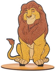 Craft Buddy diamond painting speelgoed Mufasa XL Crystal Art Buddy