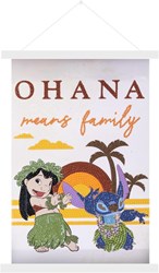 Craft Buddy Lilo & Stitch mini crystal art scroll 20x30cm decoratie