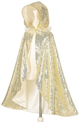 Souza for Kids cape jurk Amelia multicolor 8-10 jaar met capuchon