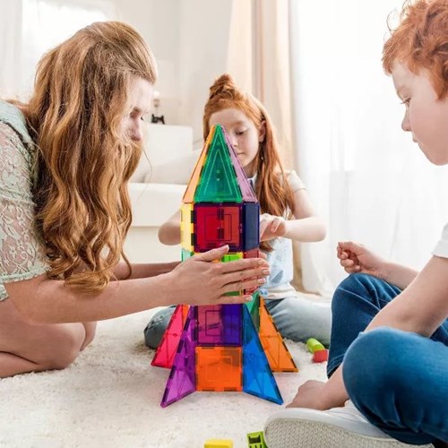 Tactic magnetisch constructiespeelgoed Rocket Booster set 32-delig STEM-2