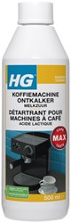 HG koffiemachine ontkalker melkzuur vloeibaar 500ml voor espresso en padkoffiezetapparaten