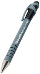 Papermate 12 Papermate Flexgrip Ultra balpen zwart