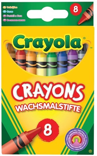Crayola -  Crayons de cire - 8 pcs-2