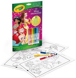 Crayola kleurboek prinsessen Disney kleurplezier en activiteiten