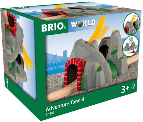 Brio Magische treintunnel - speelgoed treinaccessoire met geluid