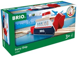 Brio Veerboot houten speelgoed - ferry schip met licht en geluid