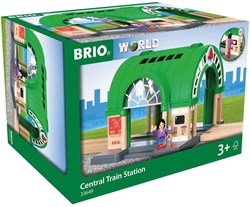 Brio centraal station houten treinstation - interactief speelgoed