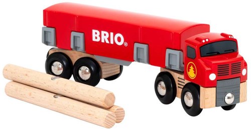 Brio Houttransportvrachtwagen speelgoedtruck - magnetisch houten speelgoed-2