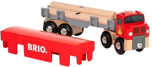 Brio Houttransportvrachtwagen speelgoedtruck - magnetisch houten speelgoed-3