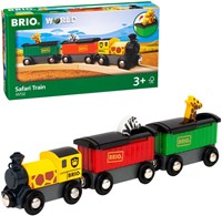 Brio Safari trein met safari dieren - kleurrijk houten speelgoed-3