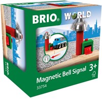 Brio Magnetisch belsignaal - Speelgoed treinaccessoire rood