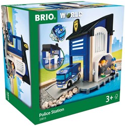 Brio Politie Station - Licht en Geluid - Speelset voor kinderen