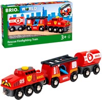 Brio brandweer trein speelgoed - Trein van de brandweer 33844-2