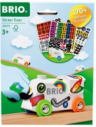 Brio Sticker Trein - Houten Speelgoedtrein met Stickers voor Kinderen