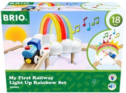 Brio Mijn Eerste Treinbaan Lichtgevende Regenboog Set - 11-delig