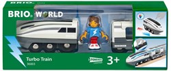 Brio Turbo trein - Elektrische speelgoedtrein met turbofunctie 36003