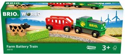 Brio Farm batterijtrein - speelgoedtrein voor boerderijplezier