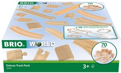 Brio Deluxe Track Pack treinrails - 36030 - houten uitbreidingsset