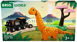 Brio Dinosaur speelgoed treinset - houten rails en dino's