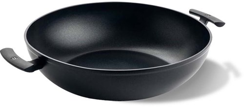 BK wokpan inductie keramisch 36 cm zwart PFAS-vrij aluminium