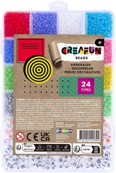 Creafun kralen set - 24 soorten kralen voor sieraden maken