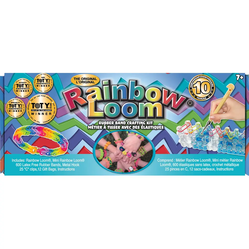 Bandai Rainbow Loom starterkit - creatief speelgoed armbanden maken set