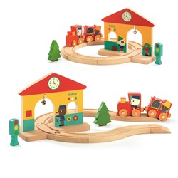 Djeco baby kleuren Minitrain