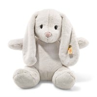 Steiff knuffel Soft Cuddly Friends konijn Hoppie, lichtgrijs