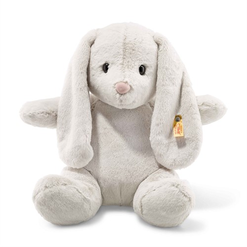 Steiff knuffel Soft Cuddly Friends konijn Hoppie, lichtgrijs