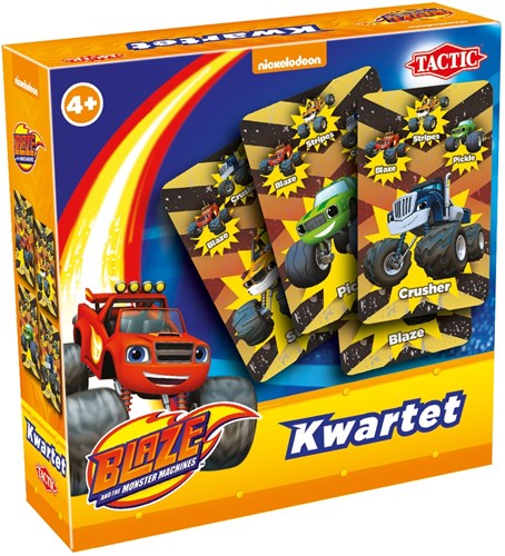 Kwartet kaartspel Blaze - Kinderspel - vanaf 4 jaar - 2-4 spelers