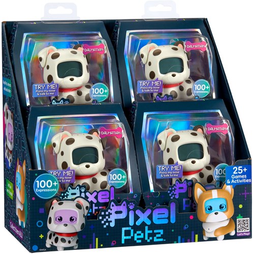 Pixel Pets interactieve speelgoedrobot dalmatiër hond digitaal huisdier-3