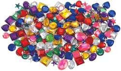 Colorations glitter strasstenen knutselset 2000 stuks multi kleuren
