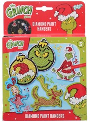 Bambolino Toys diamond painting knutselset The Grinch 5 hangers kerst