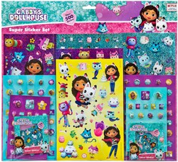 Gabby's Dollhouse Stickerset Super Stickerset 500 stickers multicolor