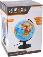 Science wereldbol LED licht educatief speelgoed 25 cm Nederlands-3