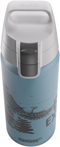 SIGG drinkfles Brave Eagle aluminium 0,5l voor kinderen blauw-3