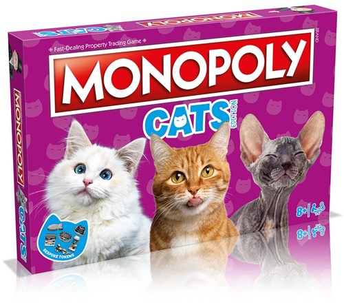 Asmodee bordspel Monopoly Cats editie - kattenspel voor het gezin-2