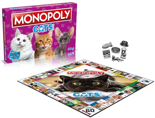 Asmodee bordspel Monopoly Cats editie - kattenspel voor het gezin-3